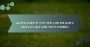 Kylian Mbappé: ganador de la Copa del Mundo, títulos de Ligue 1, premios individuales